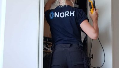 Sofia en kvindelig elektriker i København